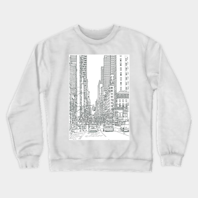 New York Crewneck Sweatshirt by valery in the gallery